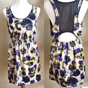 Silence + Noise Urban Outfitters Print Dress sz M